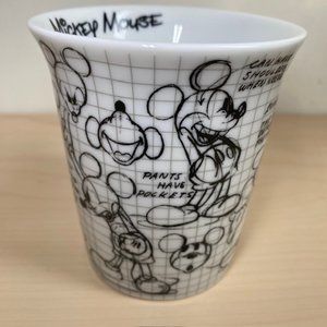 Disney Mickey Mouse Mug Sketch Book